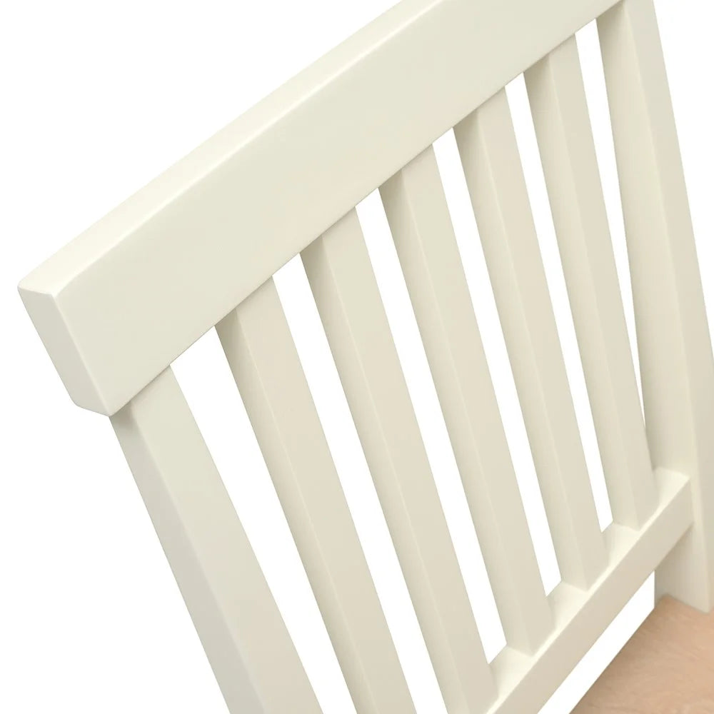 Chester Classic Cream Wooden Seat Dining Chair - set of 2 Quality Furniture Clearance Ltd