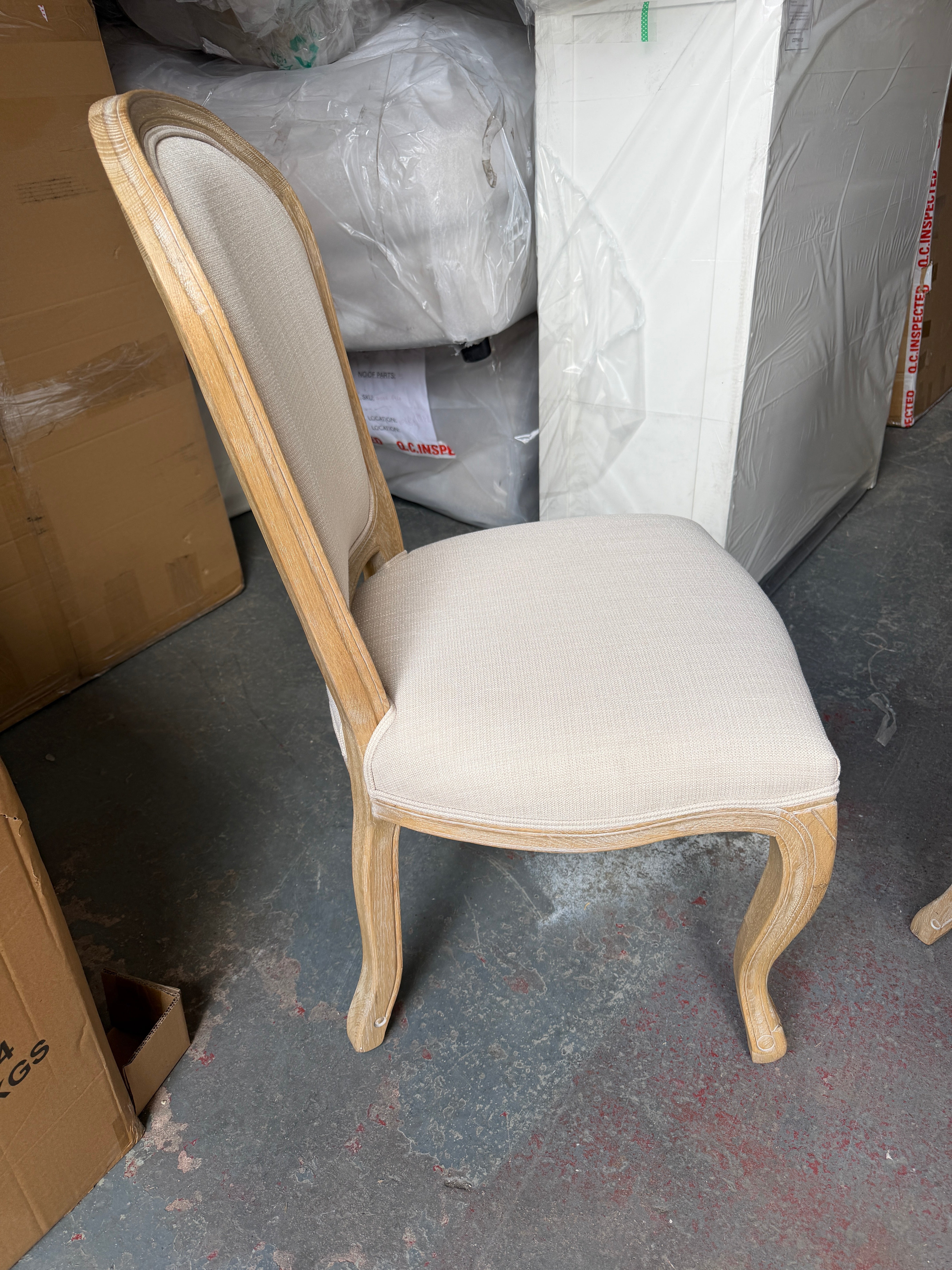 CAMILLE LIMEWASH OAK
Dining Chair Quality Furniture Clearance Ltd