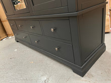 Load image into Gallery viewer, CHANTILLY DUSKY BLACK Grand Triple Wardrobe Quality Furniture Clearance Ltd
