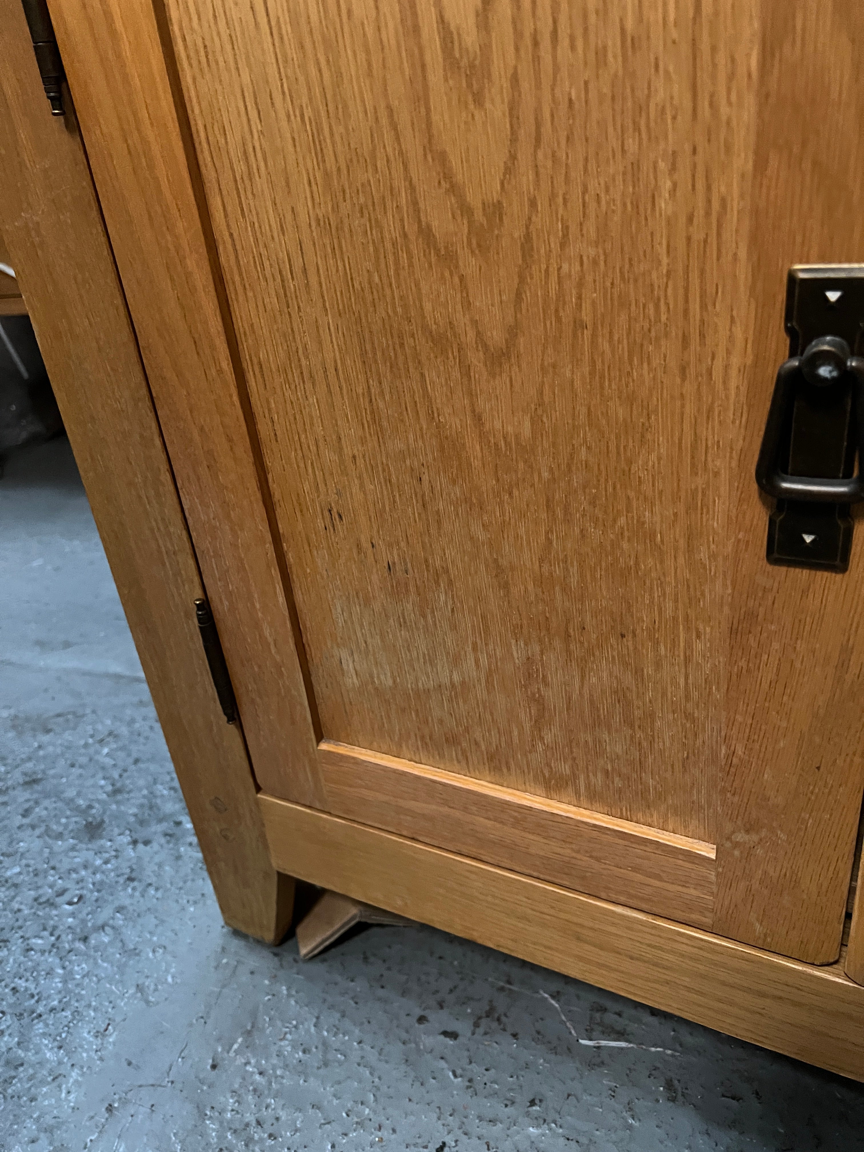 Oakland Rustic Oak Writing Bureau furniture delivered