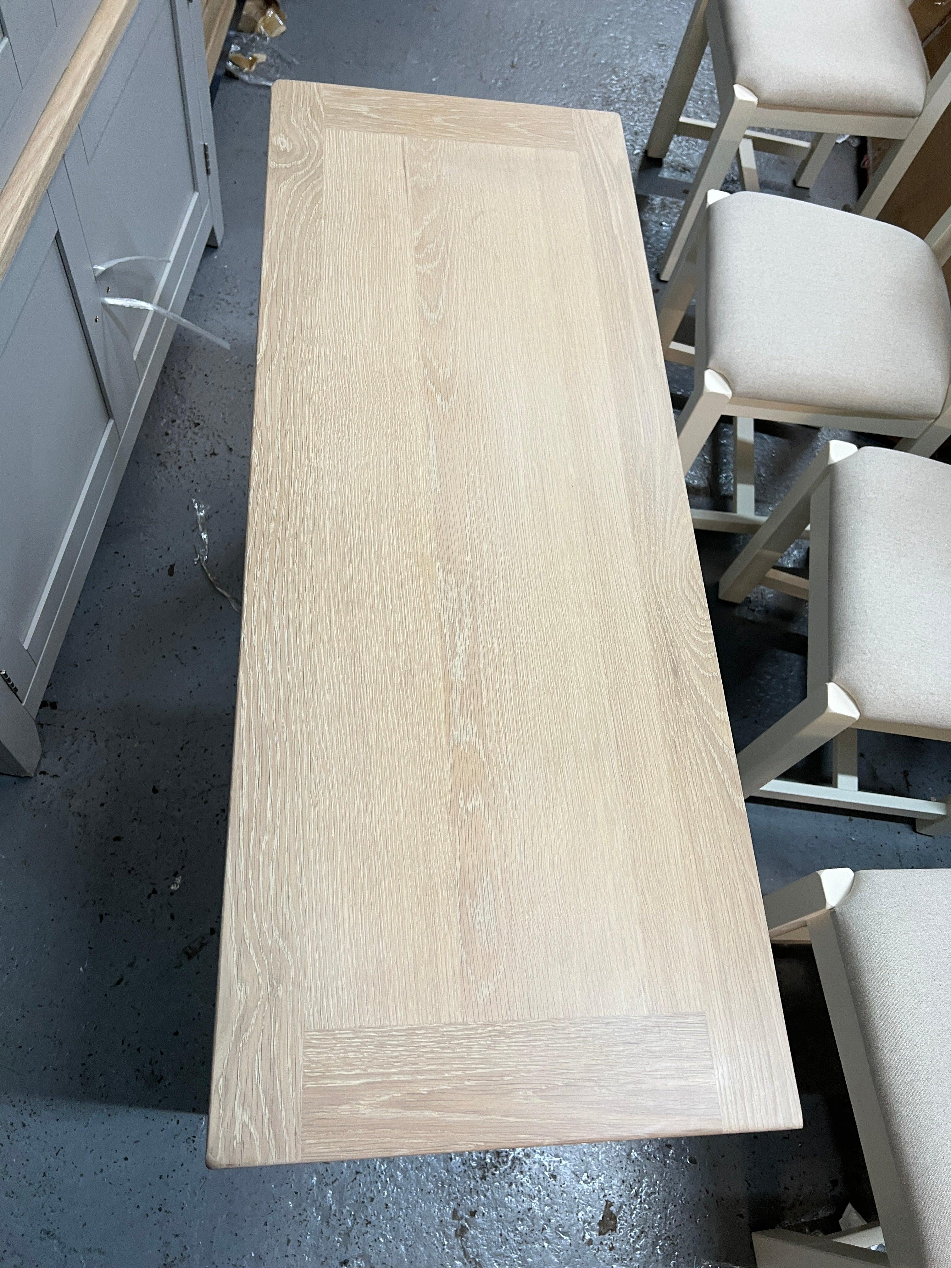 Chester Pure White Console Table/Desk furniture delivered