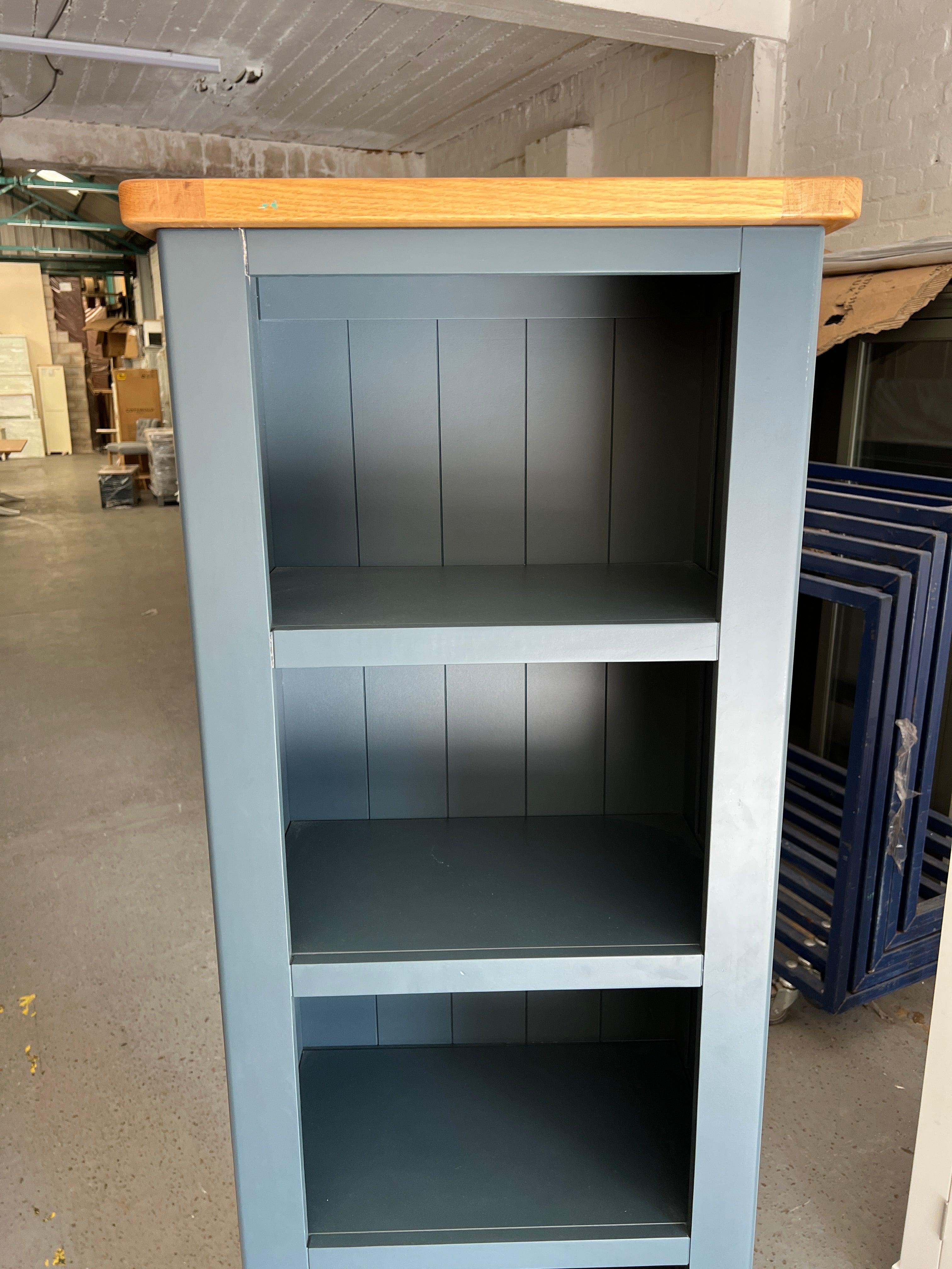 WESTCOTE INKY BLUE
Tall Slim Bookcase Quality Furniture Clearance Ltd