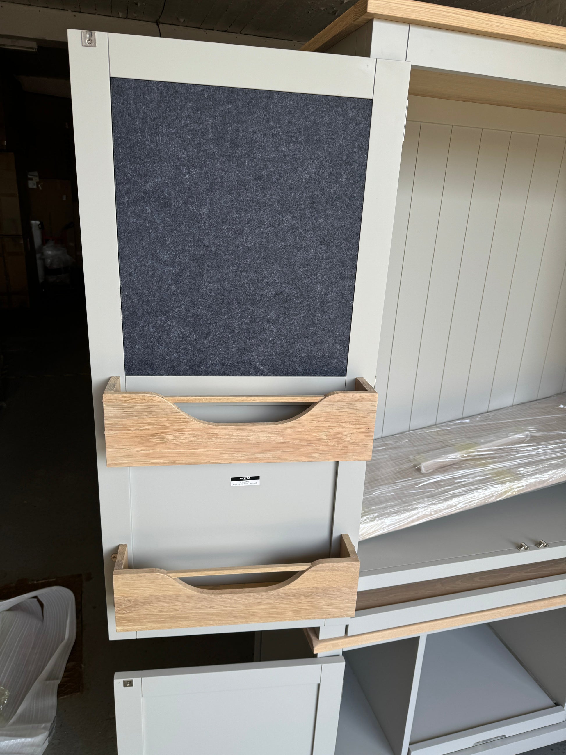 CHESTER DOVE GREY Hideaway Home Office Quality Furniture Clearance Ltd