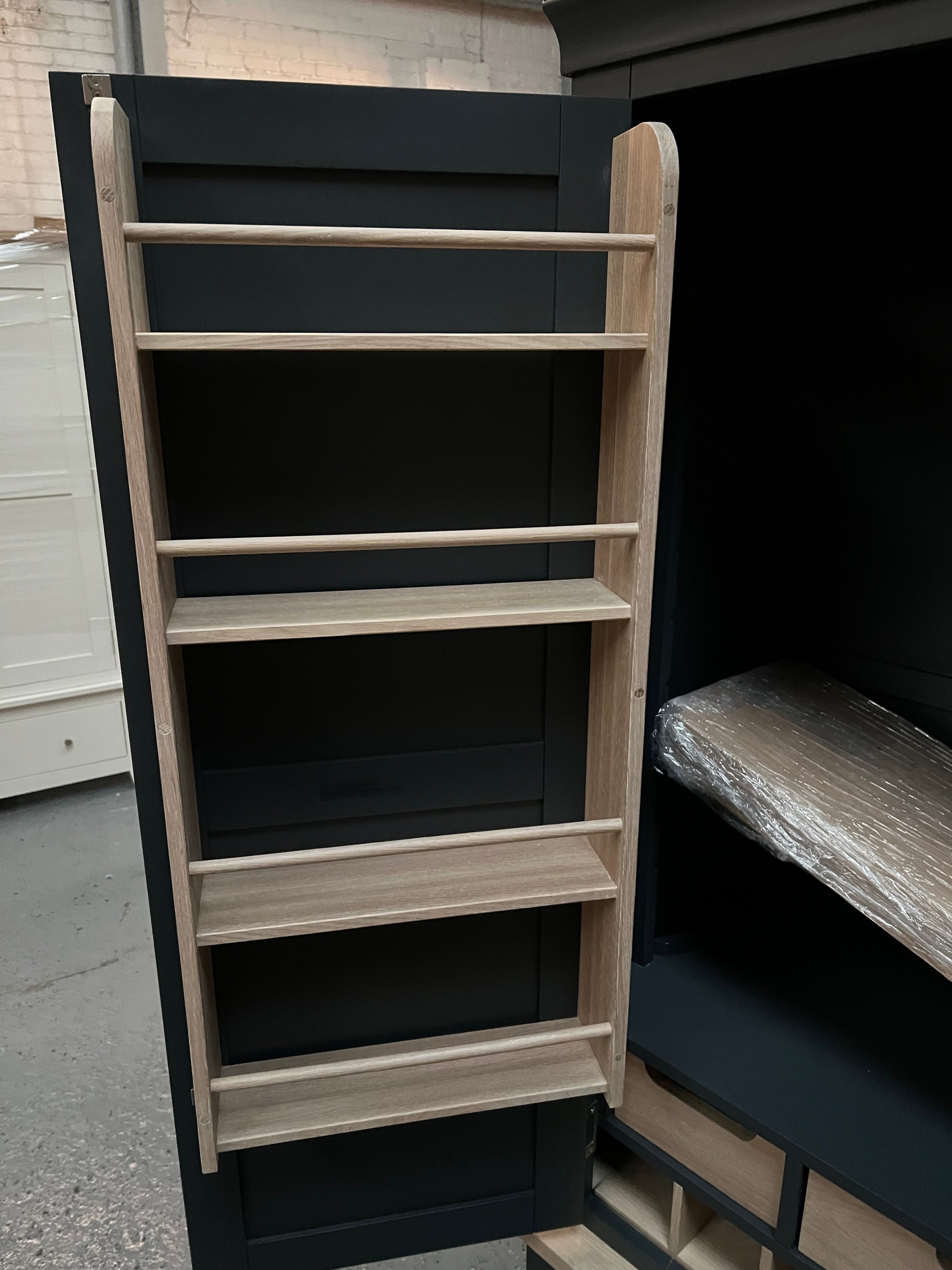 Chester Charcoal double Larder furniture delivered