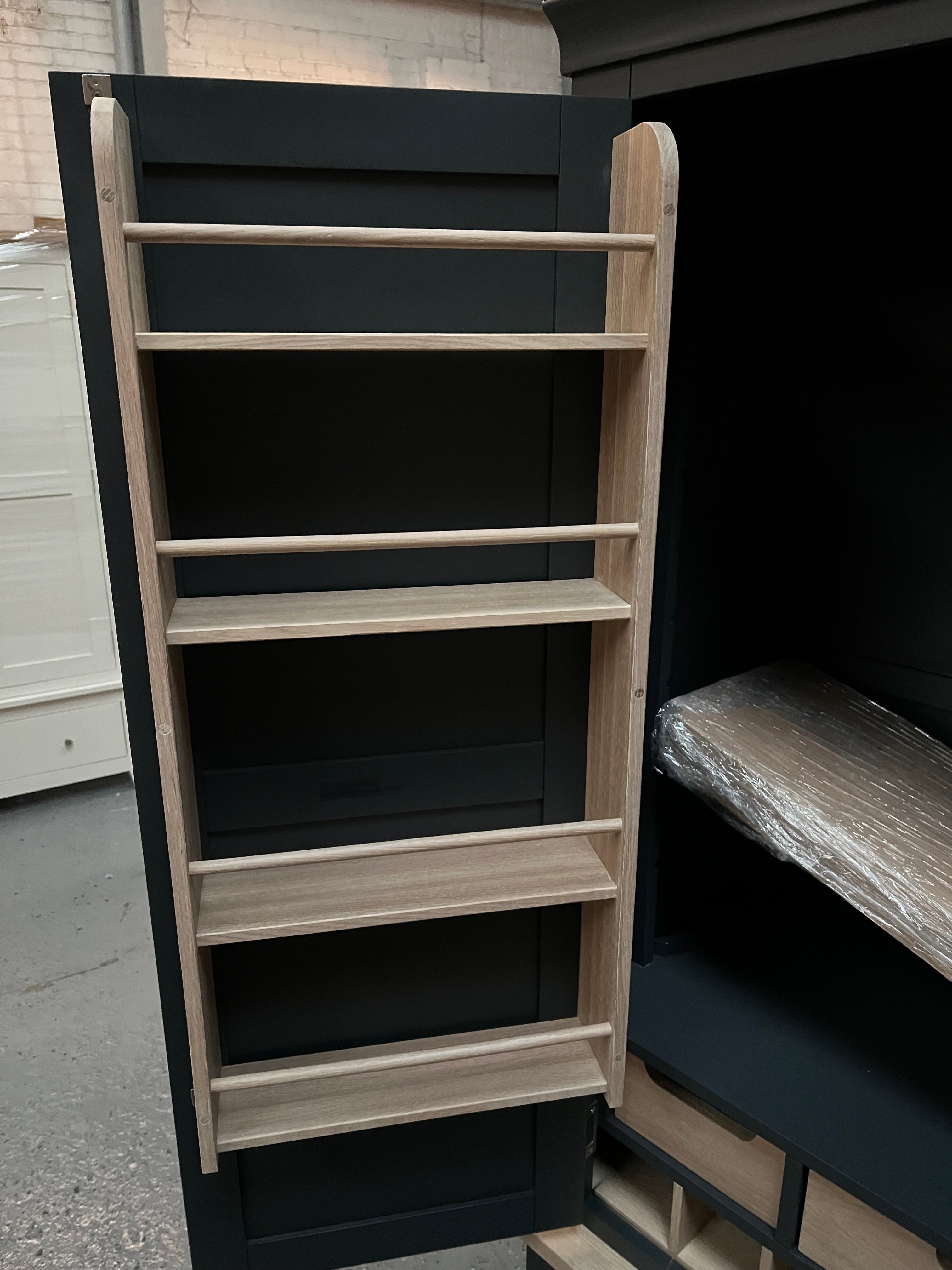 Chester Charcoal double Larder furniture delivered