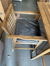 Load image into Gallery viewer, Stroud - 5 pes high bar set - Natural Finish Quality Furniture Clearance Ltd
