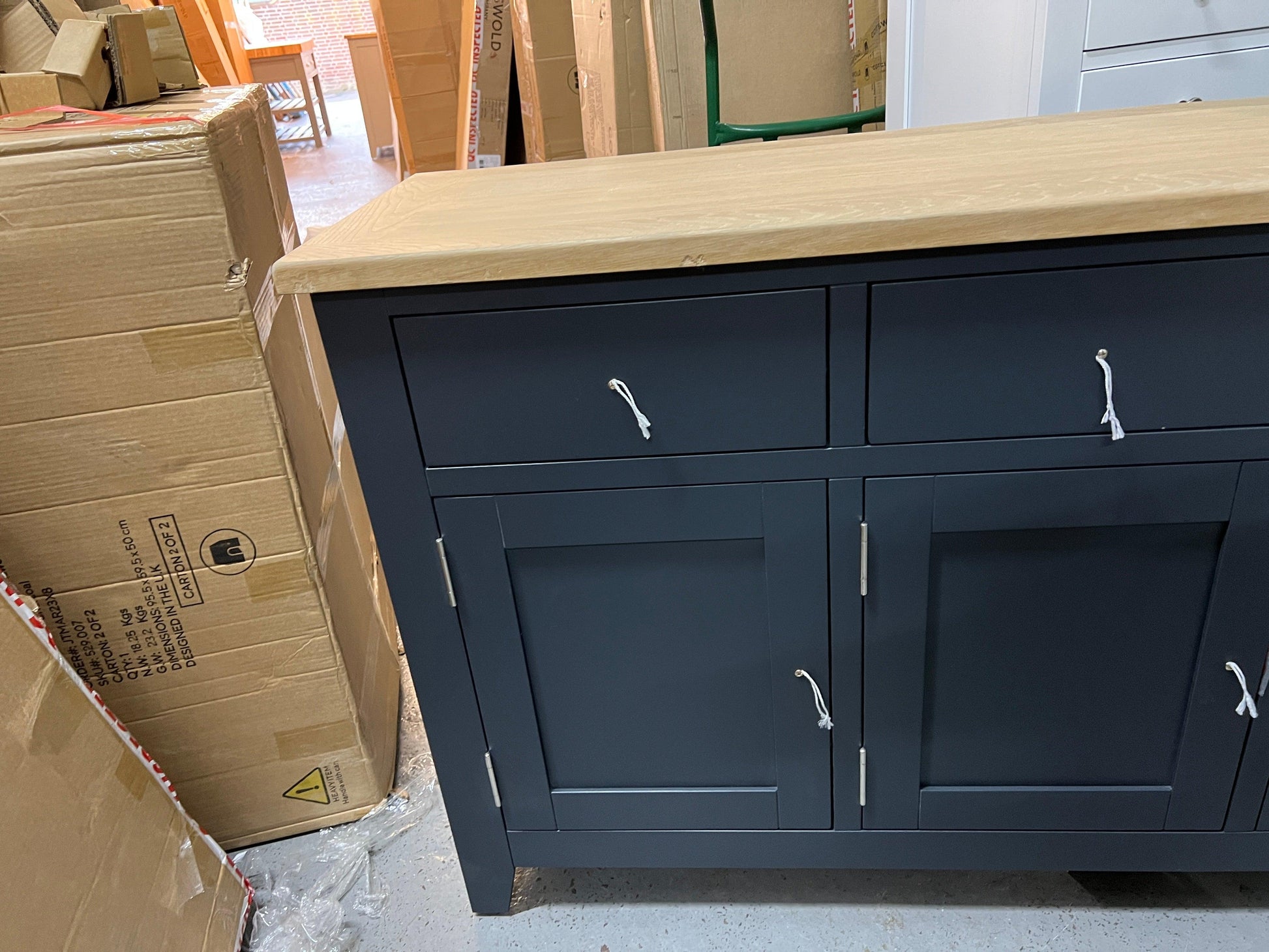 CHESTER CHARCOAL
Large Sideboard Quality Furniture Clearance Ltd