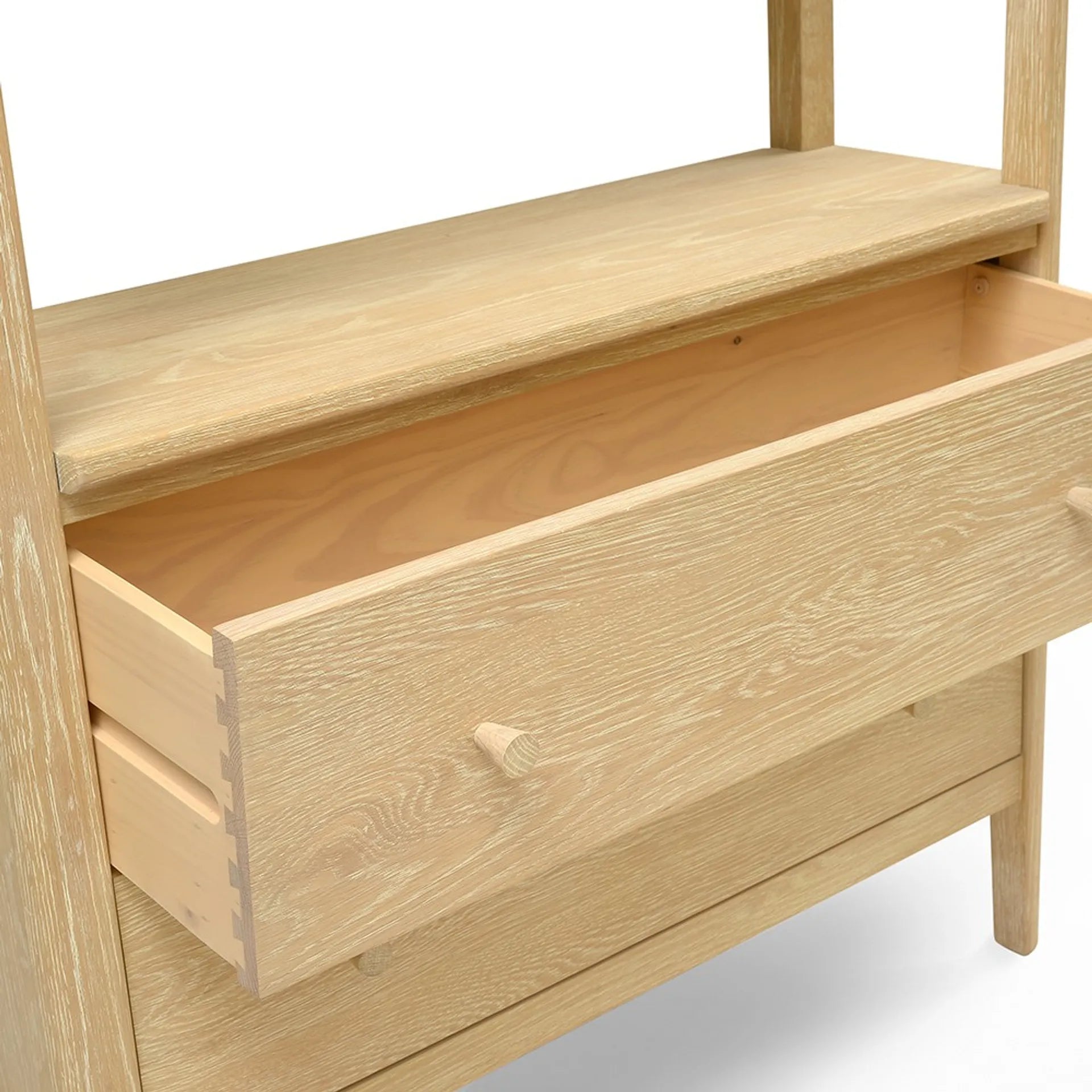 BERKELEY NORDIC OAK
Large Open Bookcase Quality Furniture Clearance Ltd