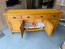 Load image into Gallery viewer, OAKLAND RUSTIC OAK Extra Large Sideboard Quality Furniture Clearance Ltd
