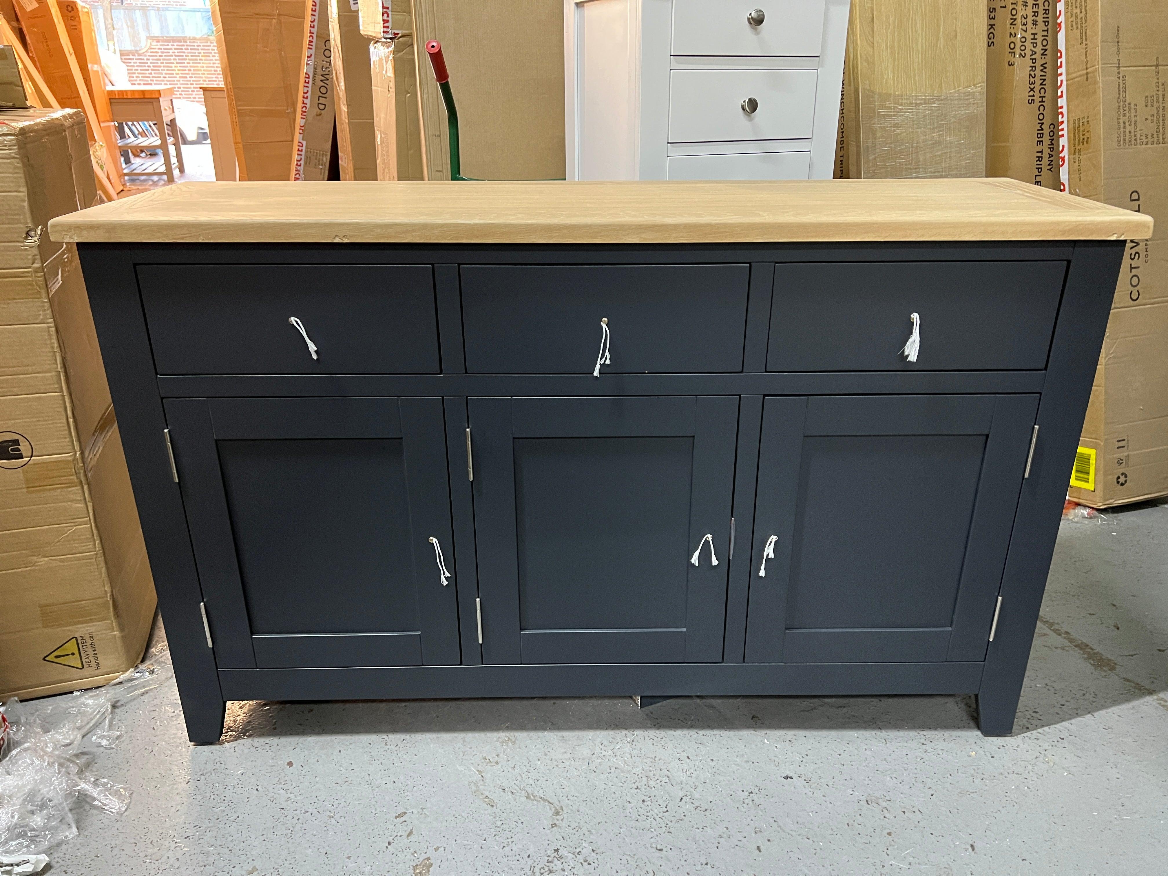 CHESTER CHARCOAL
Large Sideboard Quality Furniture Clearance Ltd
