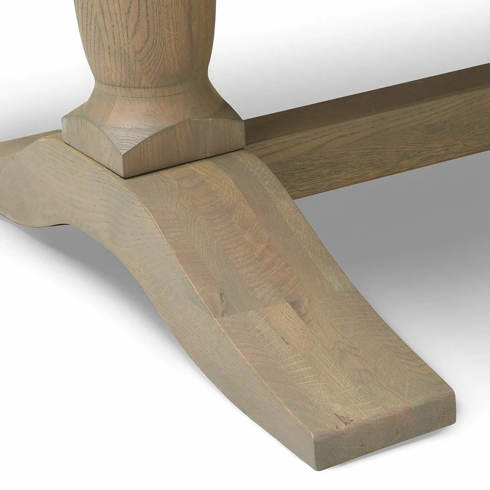 ELKSTONE SMOKED OAK
6-8 Seater Extending Dining Table Quality Furniture Clearance Ltd