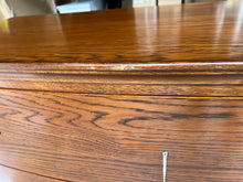 Load image into Gallery viewer, WINCHCOMBE DARK OAK
Low and Wide 6 Drawer Chest Quality Furniture Clearance Ltd
