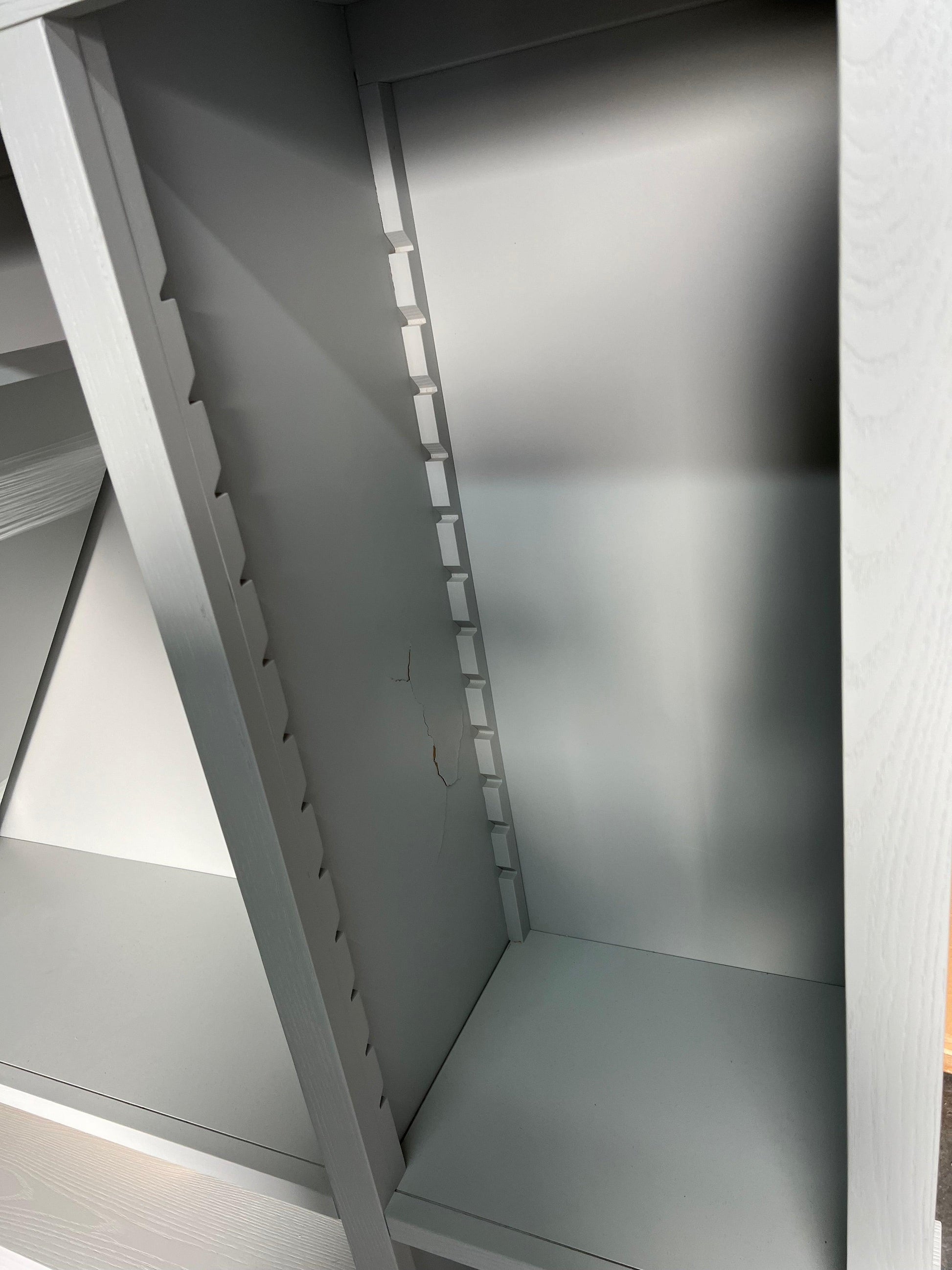 CHARLBURY MINERAL GREY
Grand Bookcase Quality Furniture Clearance Ltd