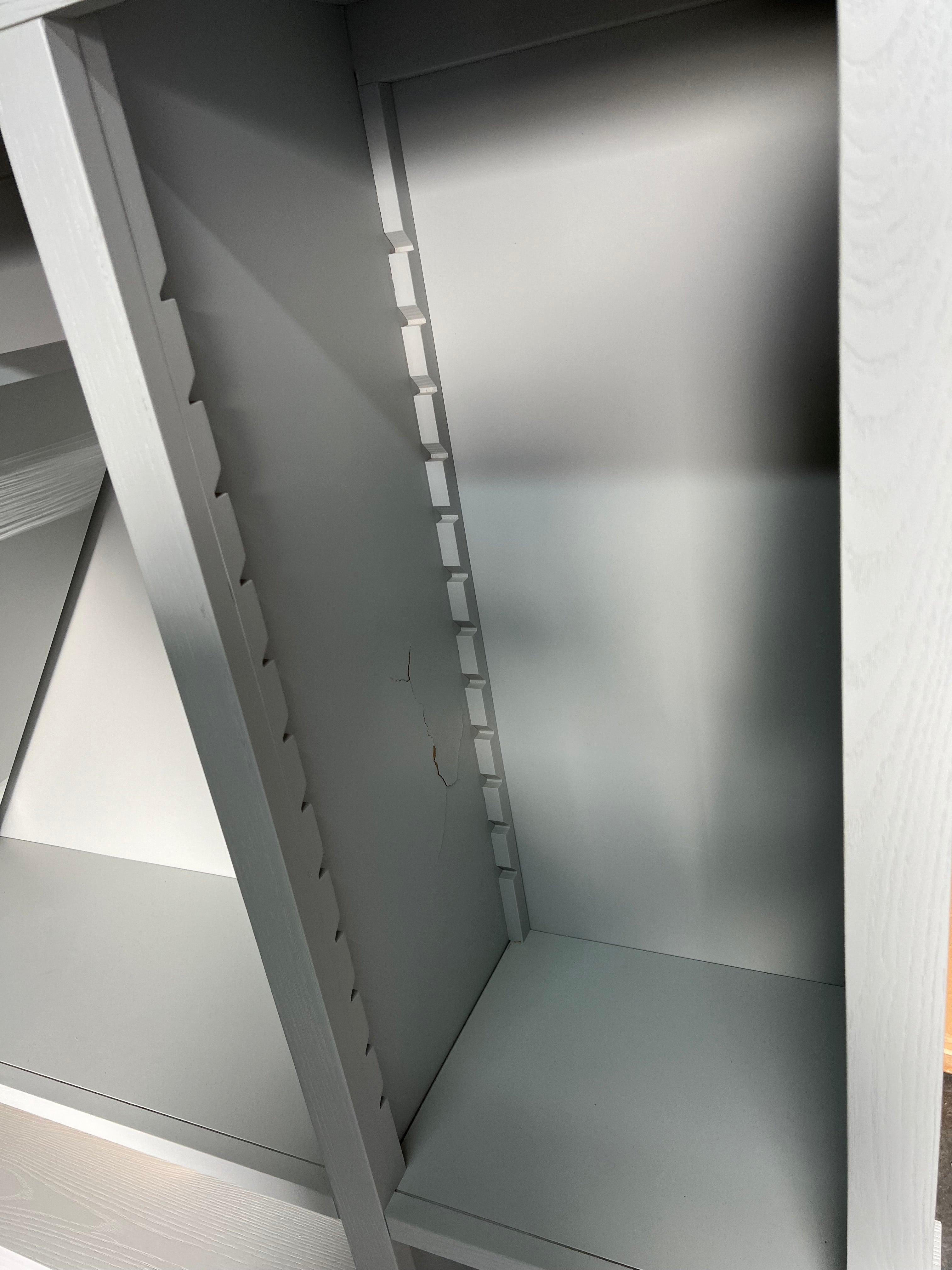 CHARLBURY MINERAL GREY
Grand Bookcase Quality Furniture Clearance Ltd