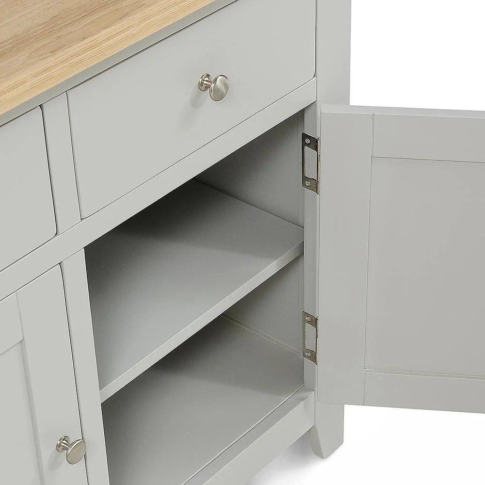 Chester Dove Grey Dresser Quality Furniture Clearance Ltd