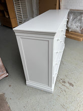 Load image into Gallery viewer, Chantilly Pebble Grey 10 Drawer Chest Quality Furniture Clearance Ltd
