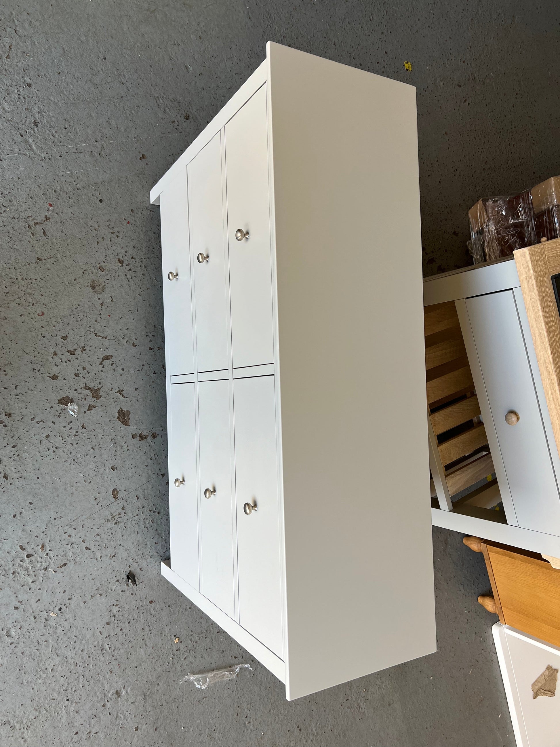 SIMPLY COTSWOLD DOVE GREY 6 Drawer Chest Quality Furniture Clearance Ltd