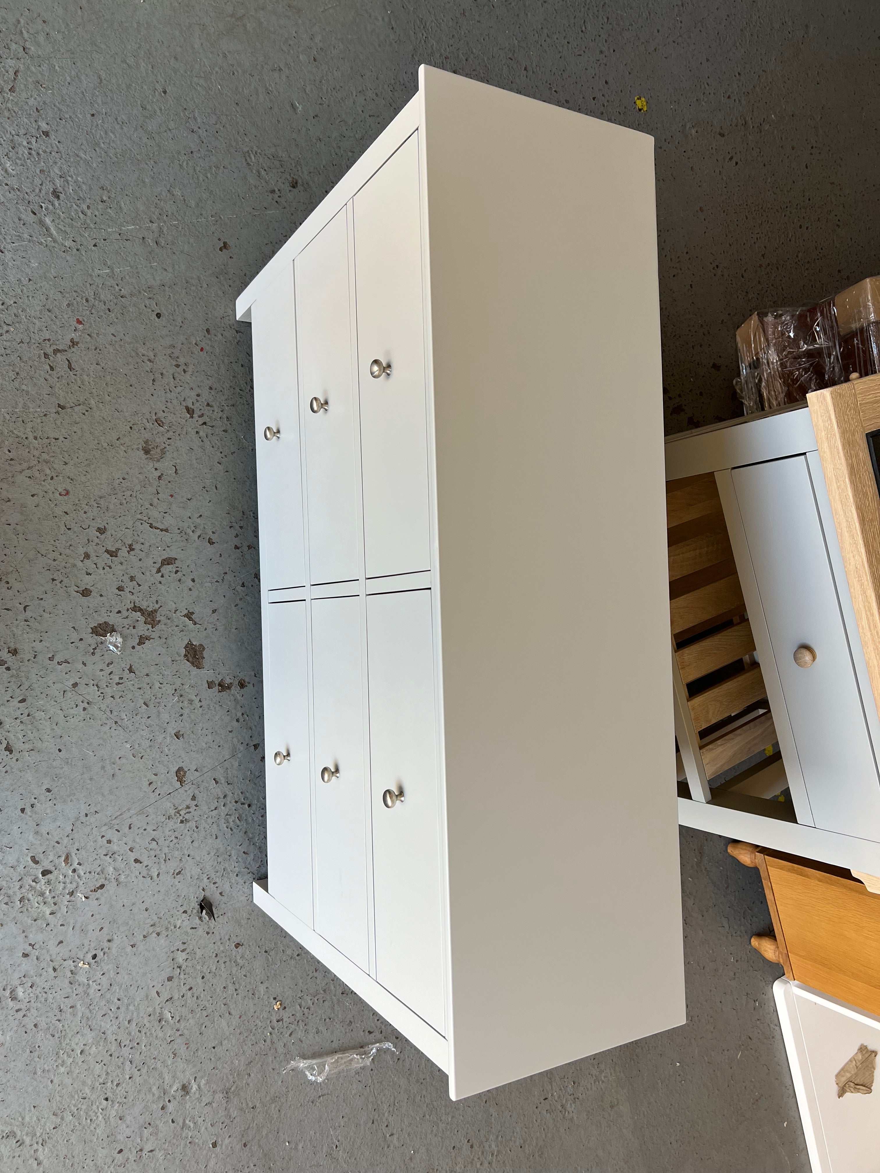 SIMPLY COTSWOLD DOVE GREY 6 Drawer Chest Quality Furniture Clearance Ltd