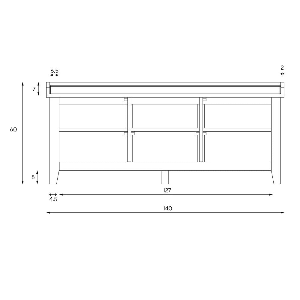 CHESTER DOVE GREY
Large Open Shoe Bench Quality Furniture Clearance Ltd