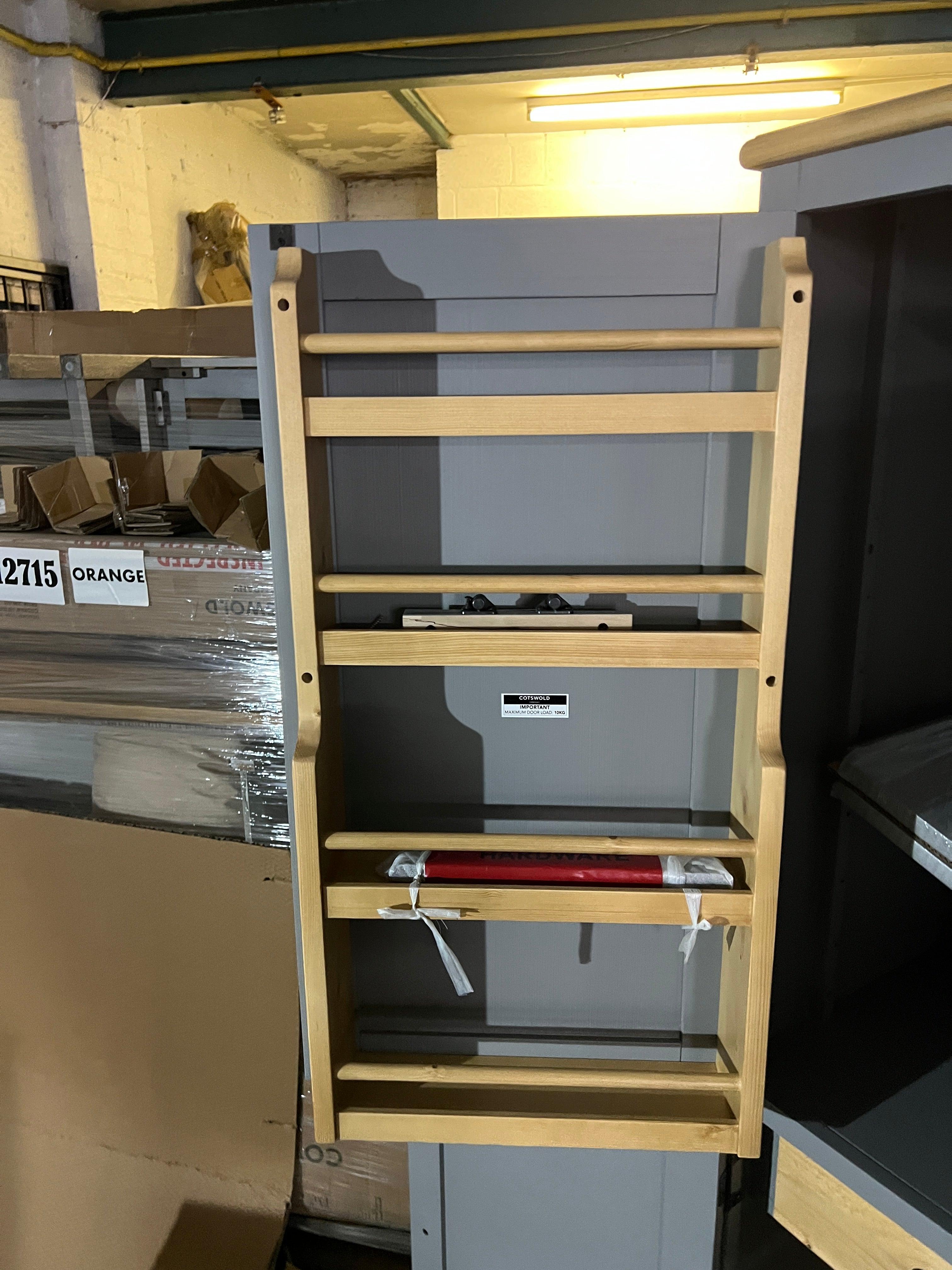 Painswick Storm Grey Double Farmhouse Larder furniture delivered