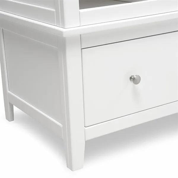 CHESTER PURE WHITE
Open Petite Wardrobe Quality Furniture Clearance Ltd