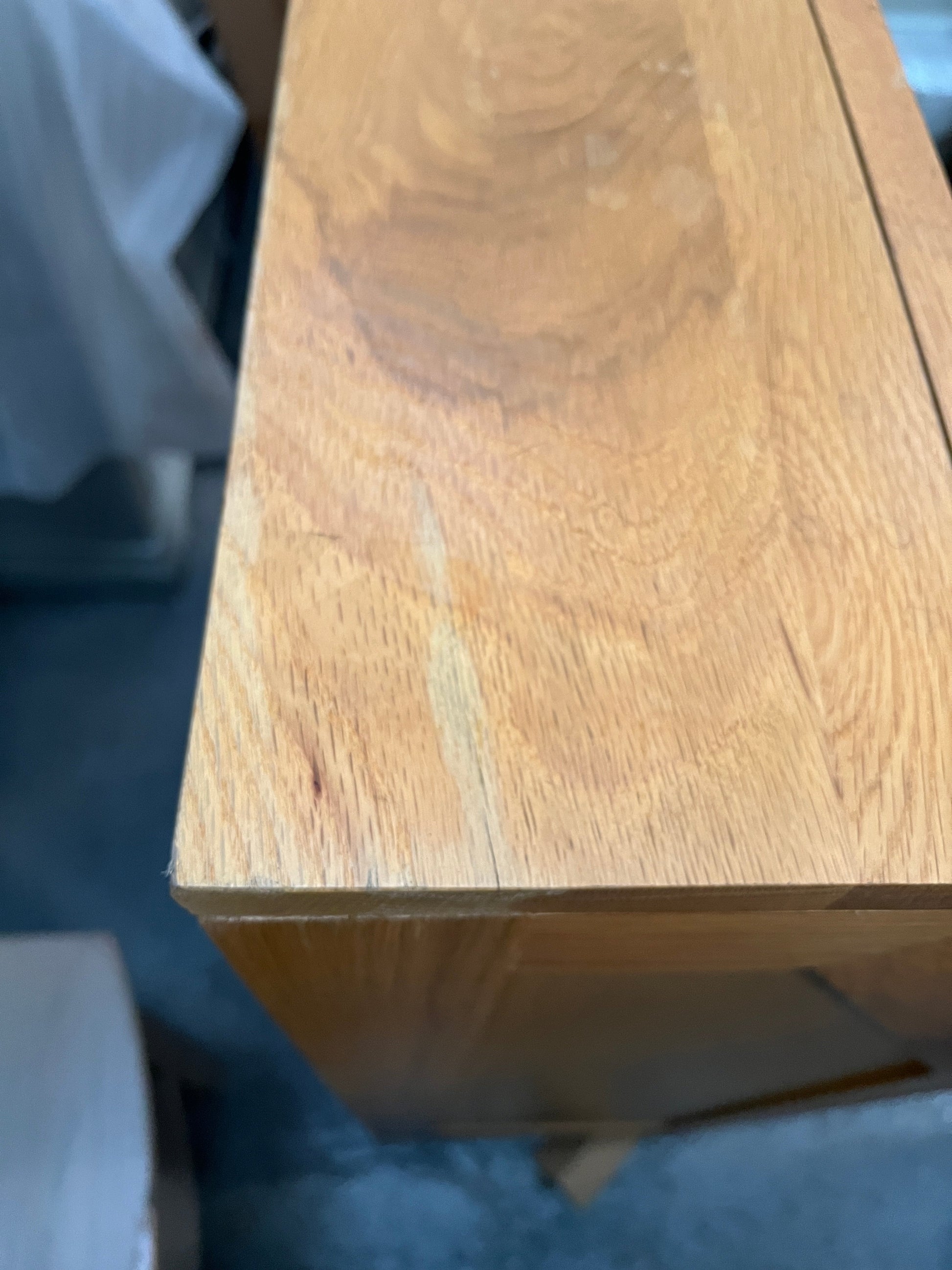 Oakland Rustic Oak Writing Bureau furniture delivered