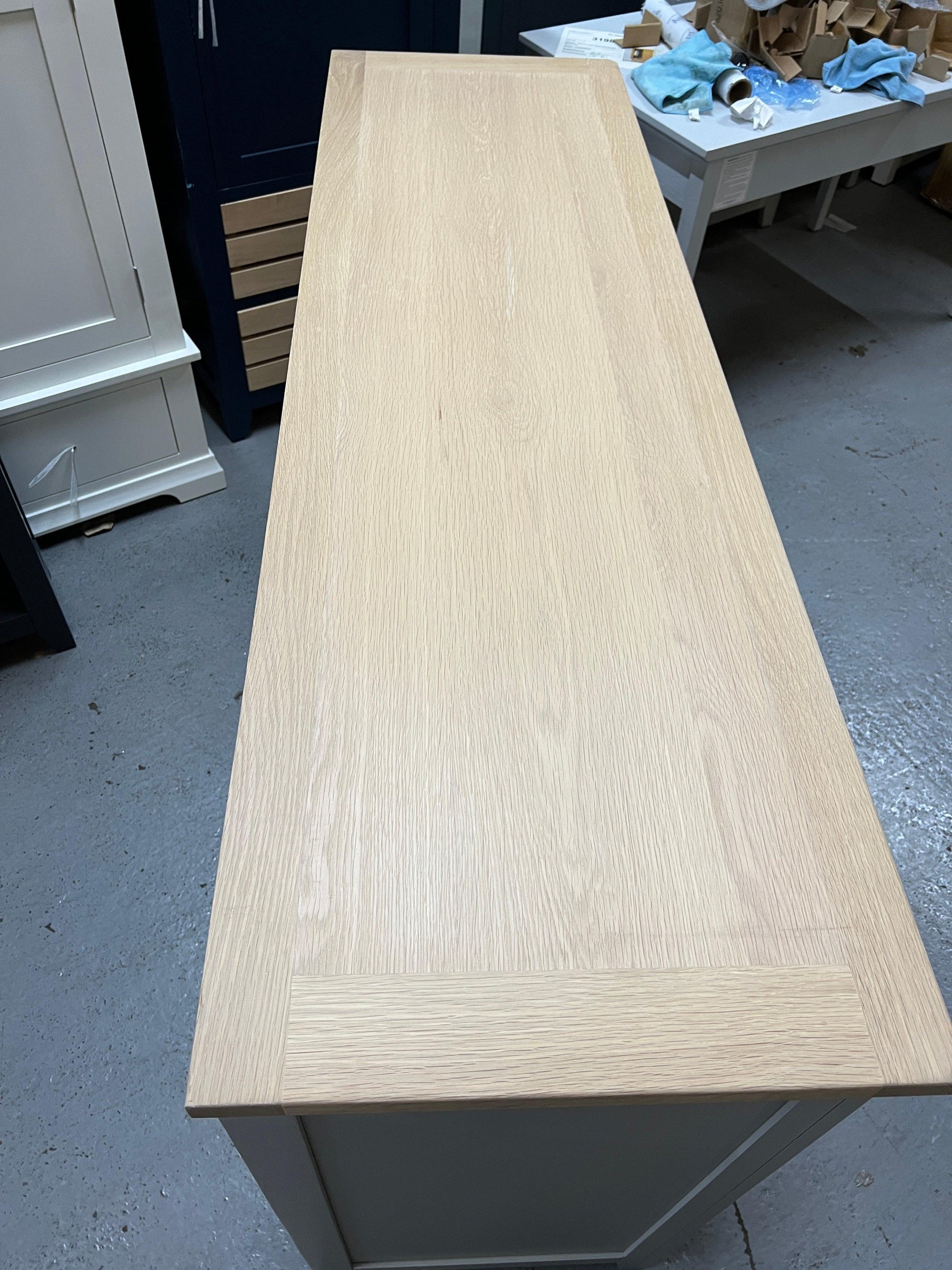 Chester Dove Grey 10 Drawer Chest Quality Furniture Clearance Ltd