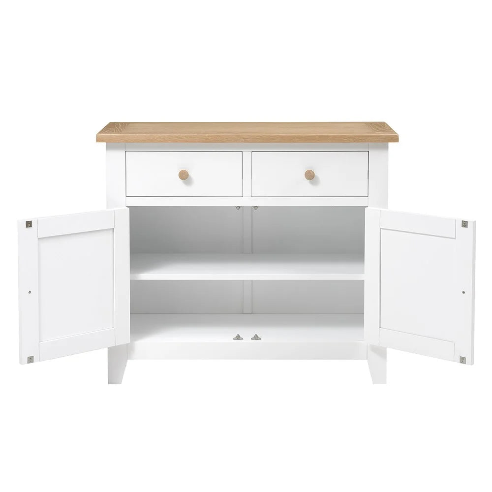 CHESTER PURE WHITE
Small Sideboard Quality Furniture Clearance Ltd