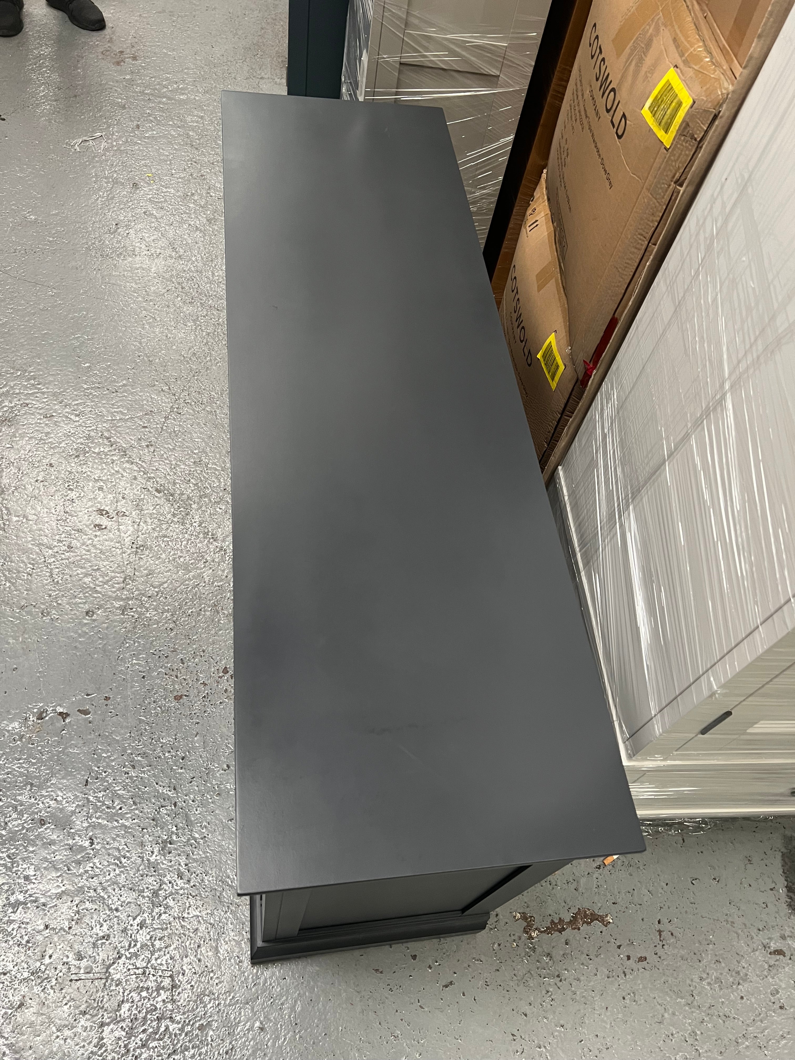 Chantilly Dusky Black 3 Over 4 Chest of Drawers Quality Furniture Clearance Ltd