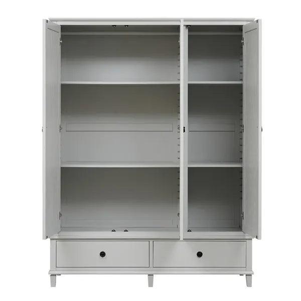 CHARLBURY MINERAL GREY
Triple Wardrobe Quality Furniture Clearance Ltd