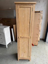 Load image into Gallery viewer, INGLESHAM WHITEWASH OAK Tall Shoe Cupboard Quality Furniture Clearance Ltd
