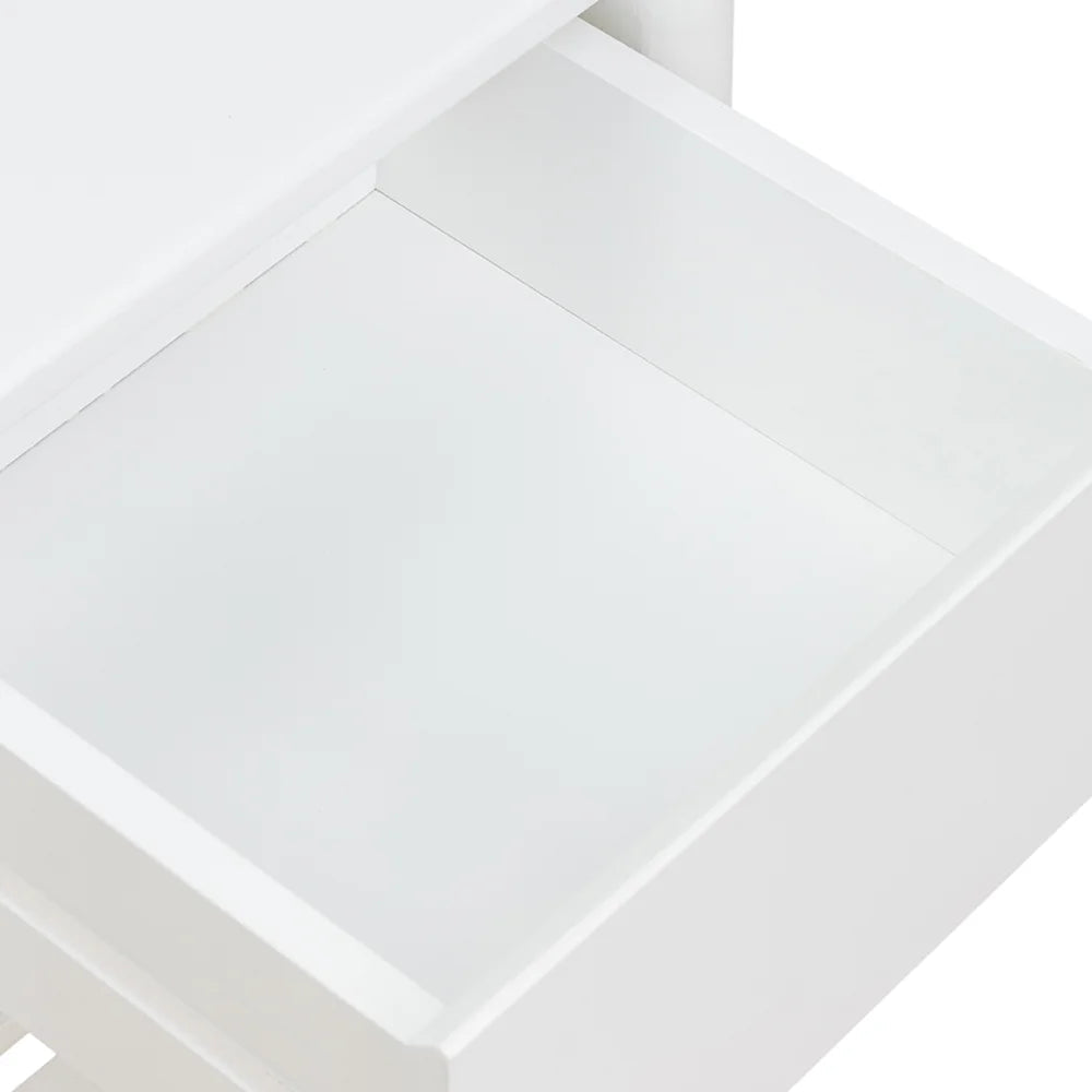 PAXTON SOFT WHITE
Bedside Table - set of 2 Quality Furniture Clearance Ltd