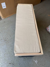 Load image into Gallery viewer, Chester Charcoal Large Shoe Storage Trunk and Bench furniture delivered
