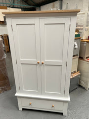 Chester Pure White Double Wardrobe furniture delivered