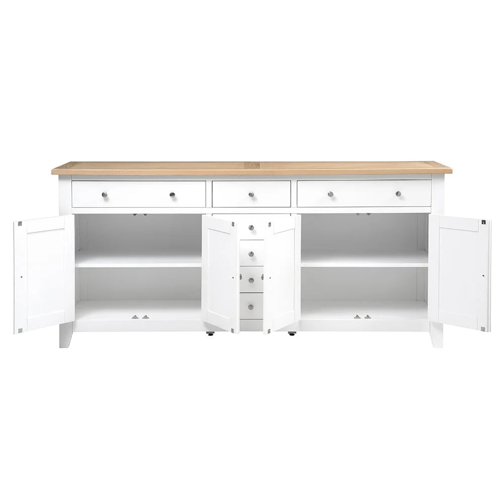 CHESTER PURE WHITE
Grand Sideboard Quality Furniture Clearance Ltd