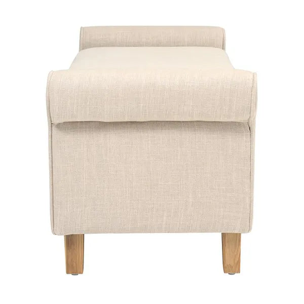 SHERBORNE
Winged Ottoman - Stone Linen Quality Furniture Clearance Ltd
