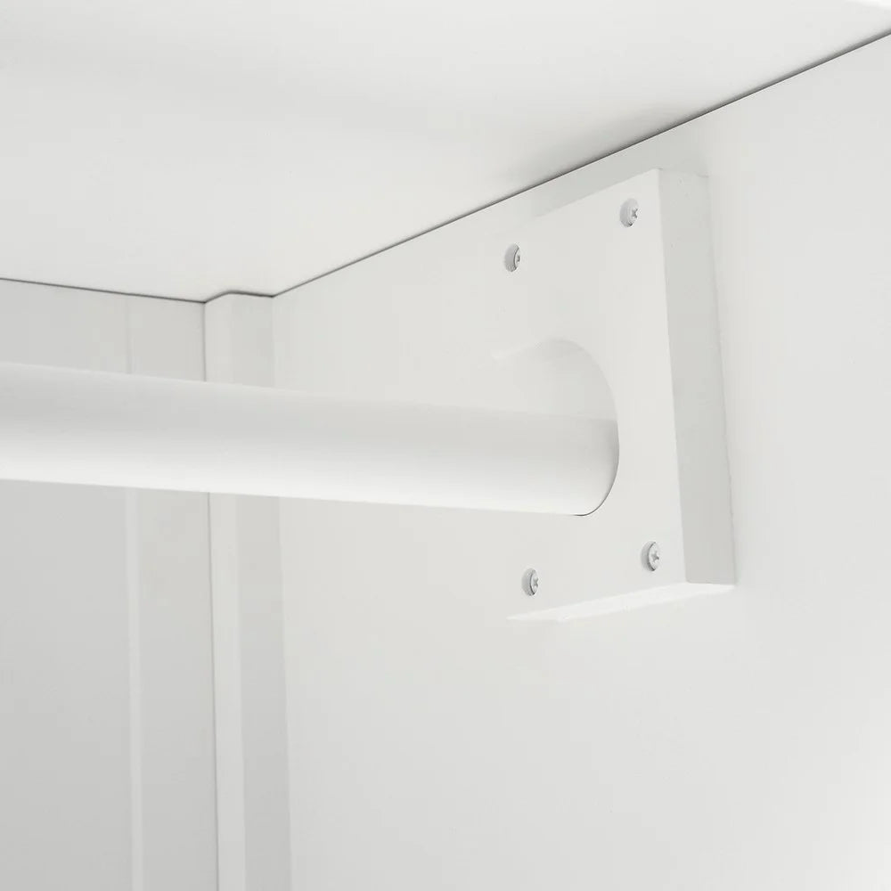 SIMPLY COTSWOLD PURE WHITE Triple Wardrobe Quality Furniture Clearance Ltd