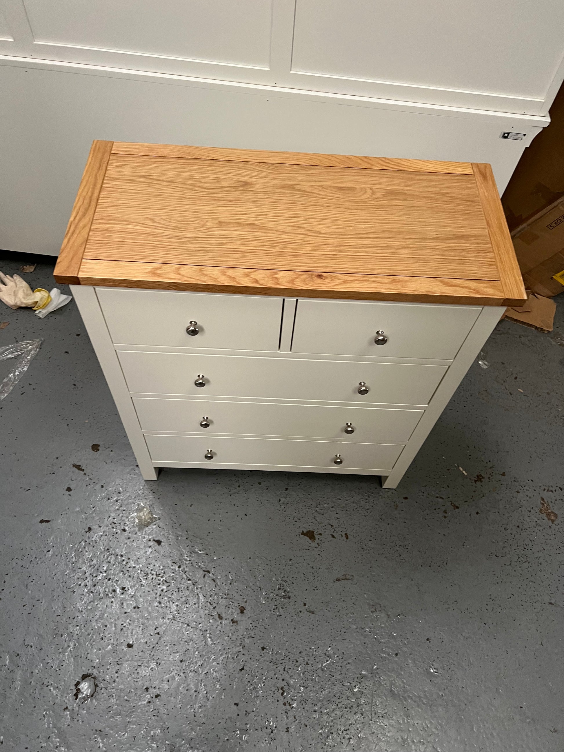 SIMPLY COTSWOLD CLASSIC CREAM 2 over 3 chest of drawers Quality Furniture Clearance Ltd