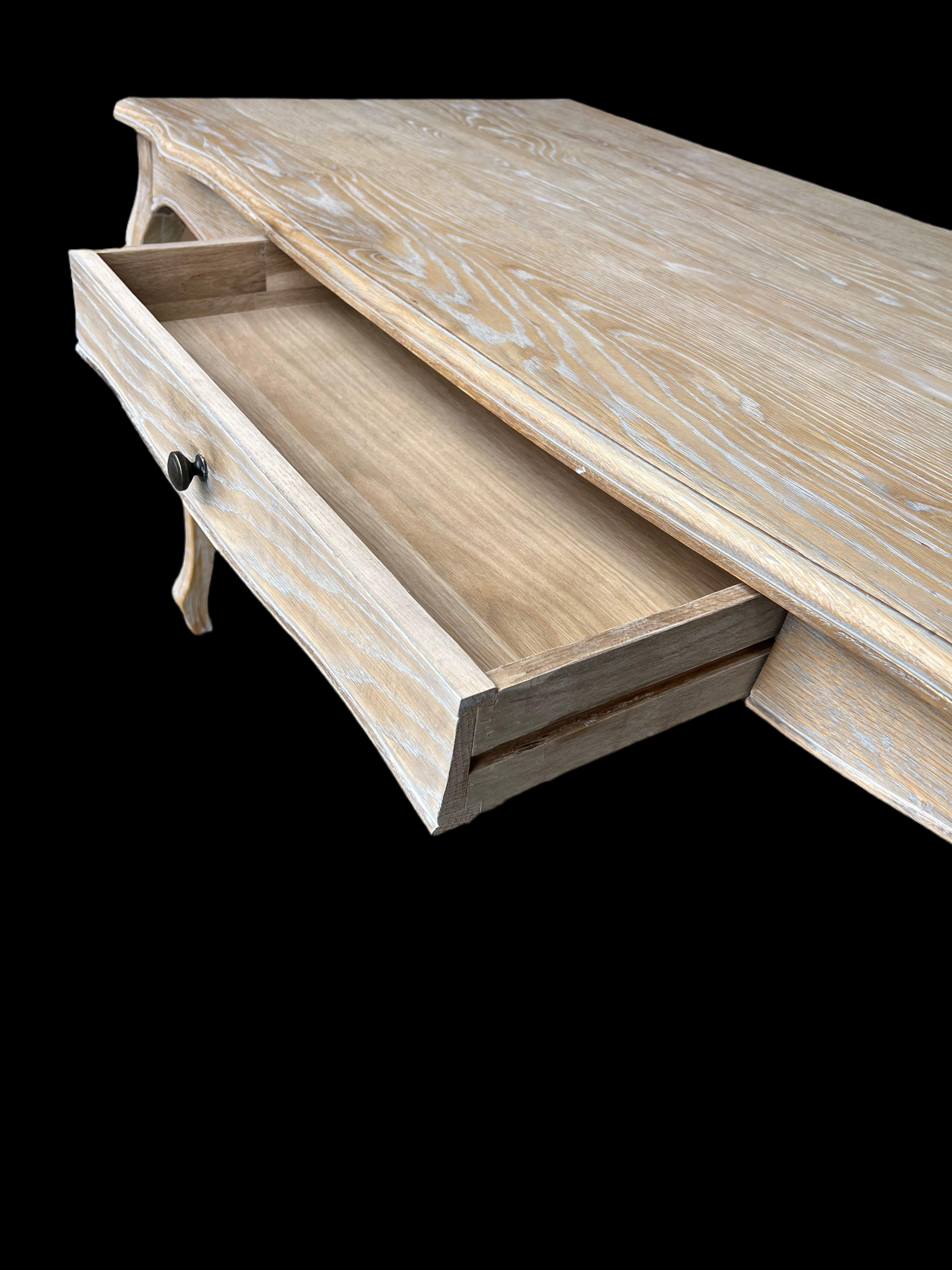 CAMILLE LIMEWASH OAK
Large Office Desk Quality Furniture Clearance Ltd