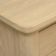 Load image into Gallery viewer, BERKELEY NORDIC OAK
2 Drawer Bedside Table Quality Furniture Clearance Ltd

