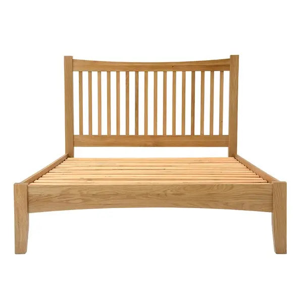 APPLEBY LIGHT OAK
4ft 6" Double Bed Quality Furniture Clearance Ltd