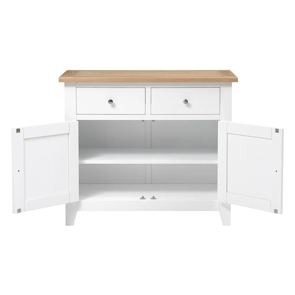 CHESTER PURE WHITE
Small Sideboard Quality Furniture Clearance Ltd