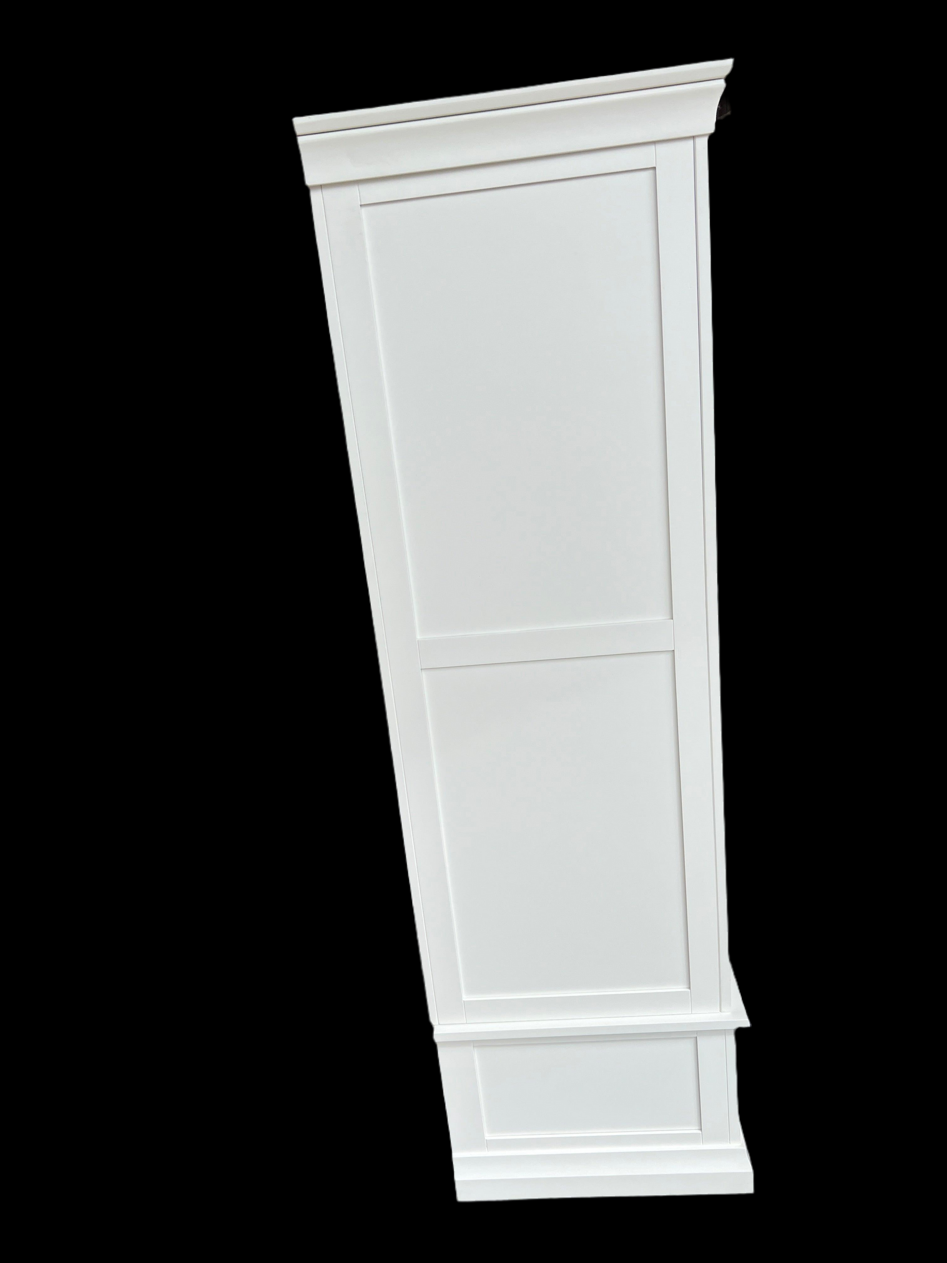 Chantilly warm white double wardrobe. furniture delivered