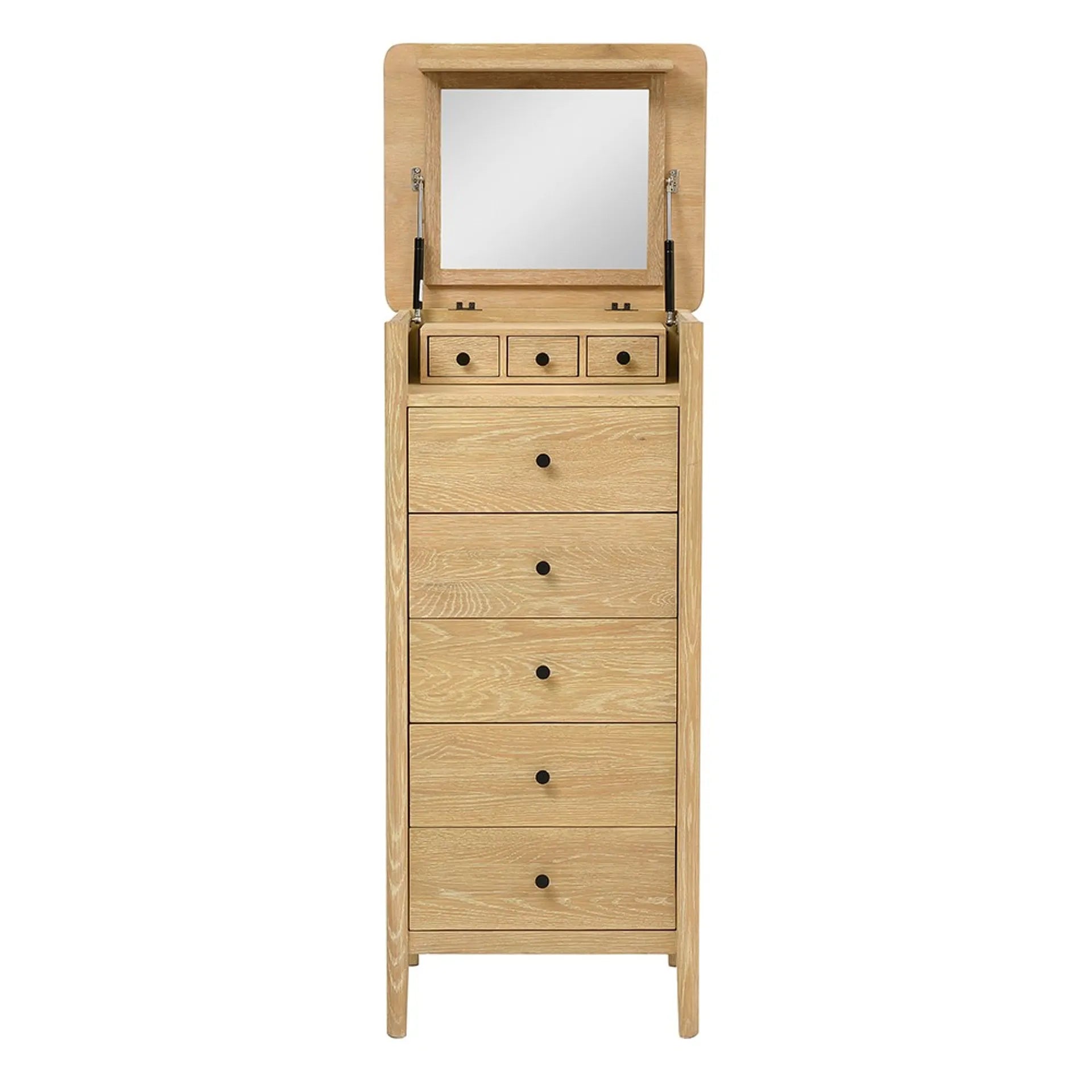 BERKELEY NORDIC OAK
Vanity Tallboy Quality Furniture Clearance Ltd