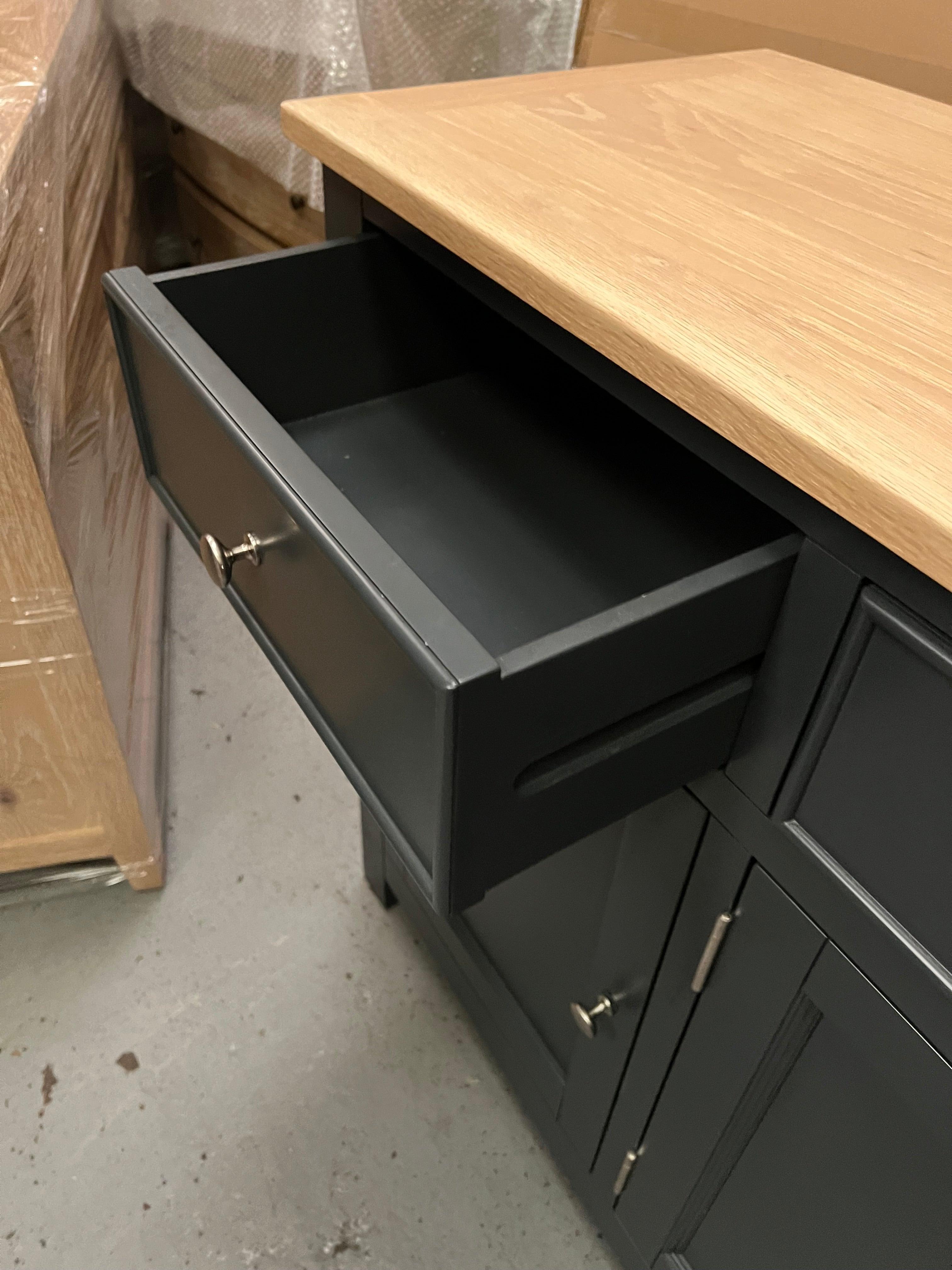 Ellwood Charcoal Extra Large Sideboard furniture delivered