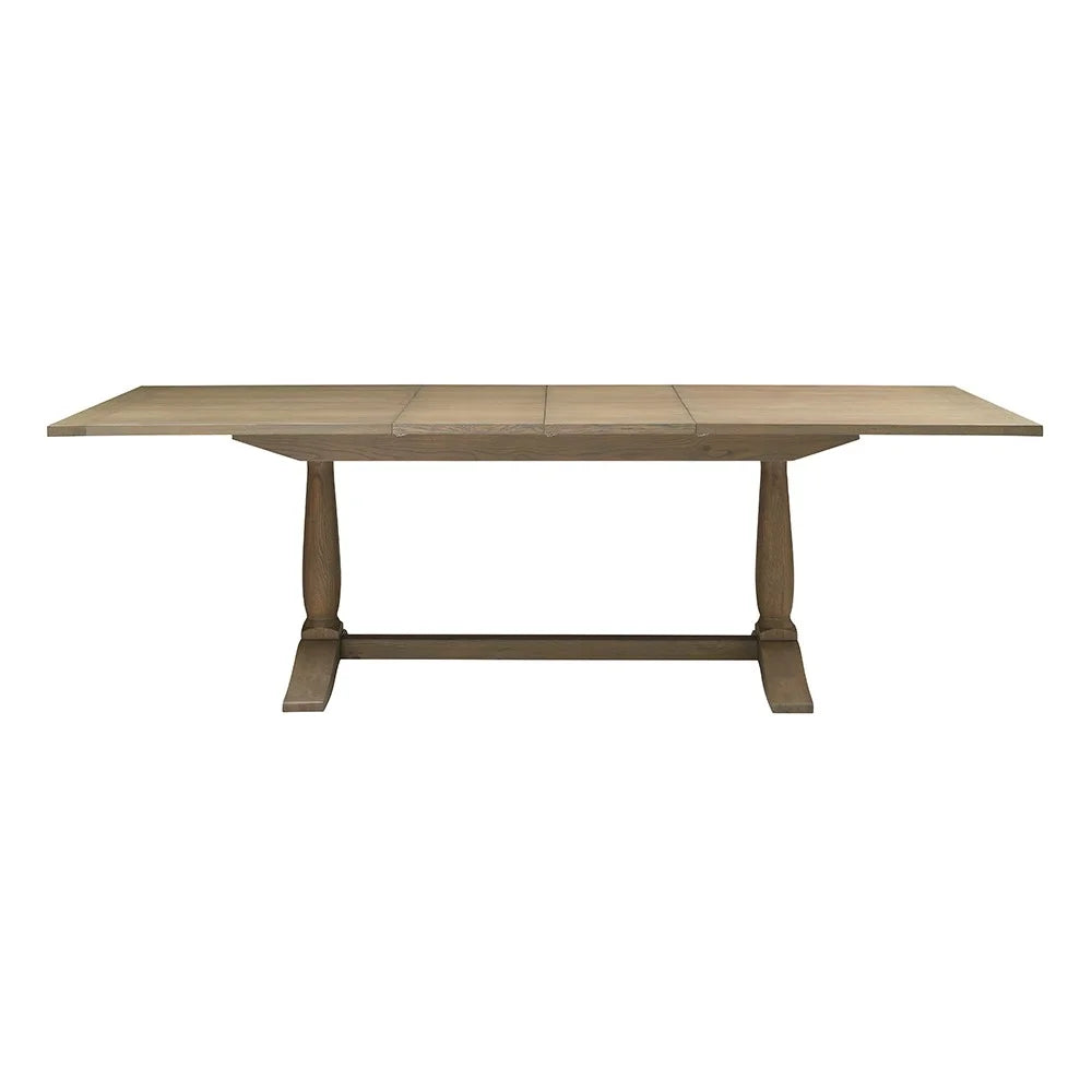 ELKSTONE SMOKED OAK
6-8 Seater Extending Dining Table Quality Furniture Clearance Ltd