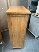 Load image into Gallery viewer, Oakland rustic oak large shoe cupboard Quality Furniture Clearance Ltd
