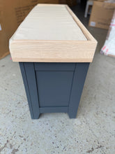 Load image into Gallery viewer, Chester Charcoal Large Shoe Storage Trunk and Bench furniture delivered
