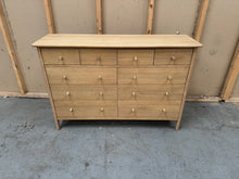 Load image into Gallery viewer, BERKELEY NORDIC OAK 10 Drawer Chest Quality Furniture Clearance Ltd
