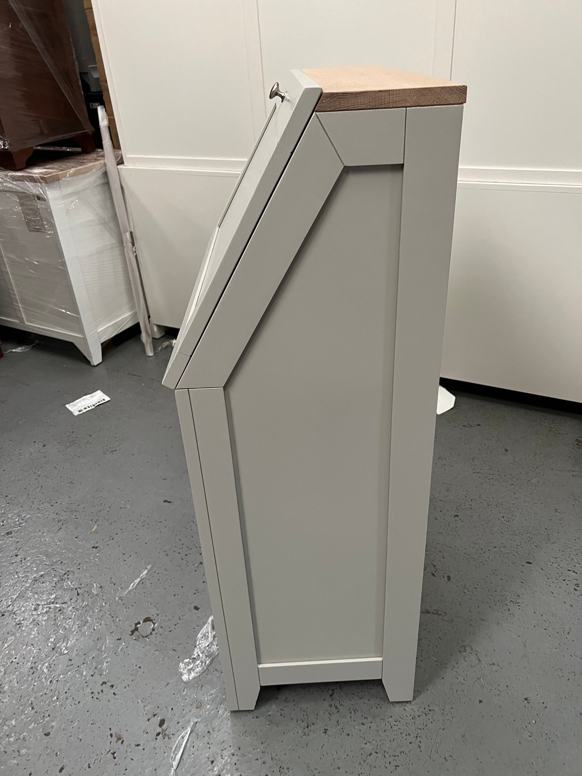 CHESTER DOVE GREY Writing Bureau Quality Furniture Clearance Ltd